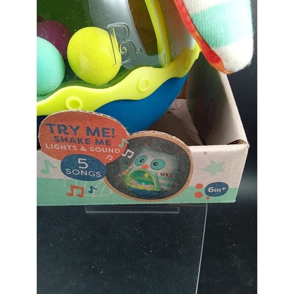 B. Toys Owl Be Back Roly Poly Owl Interactive Baby Toy With Lights & Music - Picture 3 of 6
